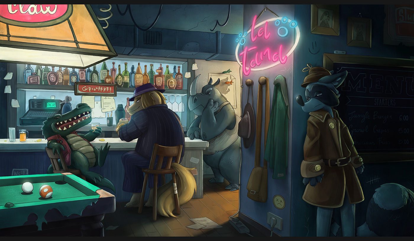 Concept art preview, link to the concept art gallery